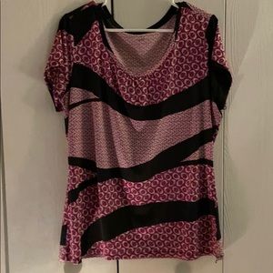 Worthington Short Sleeve Blouse